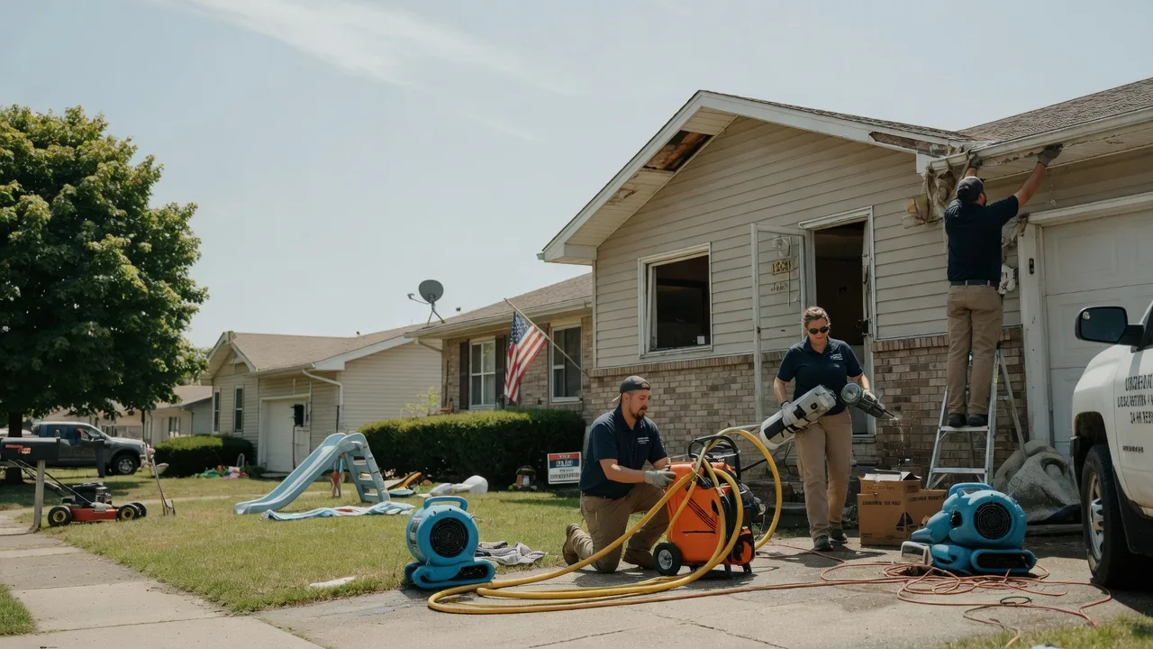 Water Damage Restoration in Liberty Mills, IN near me